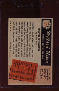 1955 Bowman  177 Willard Nixon  G 12747
