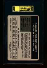 Load image into Gallery viewer, 1954 Wilson Franks  19 Sammy White  SGC 40/3 VG 13289