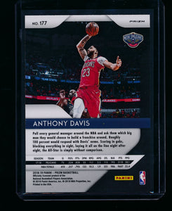 2018-19 Panini Prizm Silver 177 Anthony Davis  NM-MT+ 13395