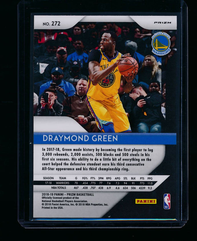 2018-19 Panini Prizm Red Wave 272 Draymond Green  NM-MT+ 13406