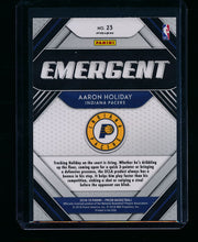 Load image into Gallery viewer, 2018-19 Panini Prizm Emergent Green 23 Aaron Holiday RC NM-MT+ 13412