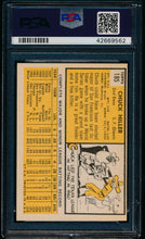 Load image into Gallery viewer, 1963 Topps  185 Chuck Hiller  PSA 7 NM 13567