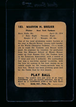 Load image into Gallery viewer, 1940 Play Ball  183 Marvin Breuer RC  G 13646