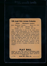 Load image into Gallery viewer, 1940 Play Ball  188 Joe Krakauskas RC  G/VG 13651