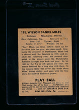 Load image into Gallery viewer, 1940 Play Ball  195 Dee Miles RC  VG-EX (MK) 13657