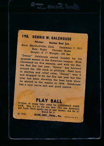 1940 Play Ball  198 Denny Galehouse RC  G 13659