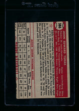 Load image into Gallery viewer, 1952 Topps  386 Ed Yuhas RC High # P (trimmed) 13722