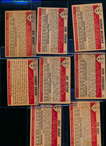 1953 Bowman Color Baseball Set Builder Lot x8 GD-VG 13800