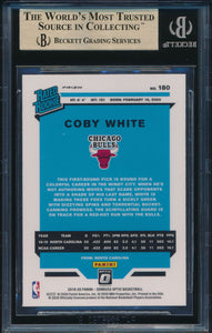 2019-20 Optic Green Wave 180 COBY WHITE RC Fanatics Exclusive BGS 9.5 GEM MINT