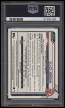 Load image into Gallery viewer, 2021 Bowman Chrome Prospect Auto  #cpabj Blaze Jordan  Psa 9 Mint