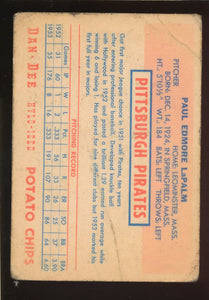 1954 Dan Dee Potato Chips   Paul LaPalme  G 4507