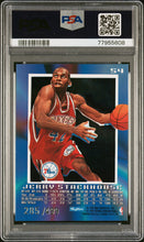 Load image into Gallery viewer, 1996 Skybox E-x2000 Credentials Jerry Stackhouse #54 /499 Psa 9