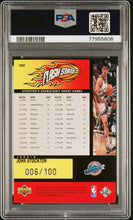 Load image into Gallery viewer, 1998-99 Ud Choice  Prime Reserve /100 John Stockton #182 Psa 9