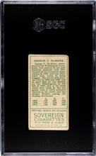 Load image into Gallery viewer, 1911 sovereign cigarettes (t205) george mcbride sgc 4