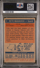 Load image into Gallery viewer, 1972 topps #5 pete maravich psa 5