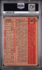 1952 Topps  #363 Dick Rozek Mk Psa 1
