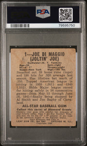 1949 Leaf  #1 Joe Dimaggio Psa 1.5 (1948)