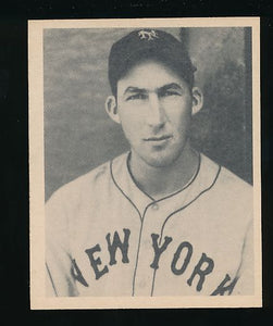 Scan of 1939 Play Ball 18 Harry Danning Trimmed