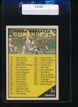 Load image into Gallery viewer, Scan of 1961 Topps 189 Checklist 3  EX-MT