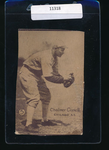 Scan of 1937 W517 Strip Card  Chalmer Bill Cissell P