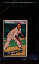 Load image into Gallery viewer, Scan of 1951 Bowman 75 Russ Meyer  G