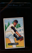 Load image into Gallery viewer, Scan of 1951 Bowman 131 Cliff Chambers  EX-MT
