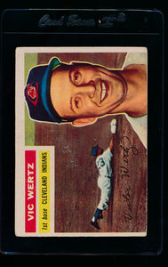 Scan of 1956 Topps 300 Vic Wertz VG