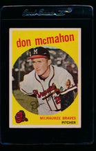 Load image into Gallery viewer, Scan of 1959 Topps 3 Don McMahon EX