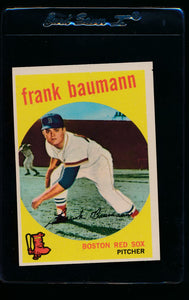 Scan of 1959 Topps 161 Frank Baumann NM (OC)