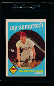 Scan of 1959 Topps 197 Ray Semproch EX