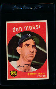 Scan of 1959 Topps 302 Don Mossi VG-EX