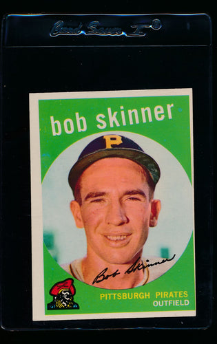Scan of 1959 Topps 320 Bob Skinner NM (OC)
