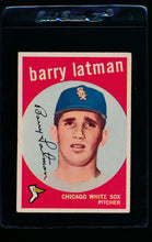 Load image into Gallery viewer, Scan of 1959 Topps 477 Barry Latman VG-EX