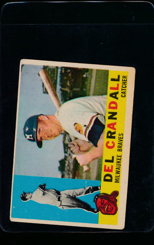 Scan of 1960 Topps 170 Del Crandall VG