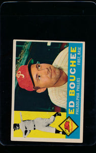 Scan of 1960 Topps 347 Ed Bouchee EX