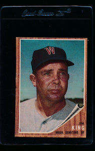 Scan of 1962 Topps 42 Jim King EX-MT