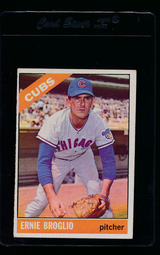 Scan of 1966 Topps 423 Ernie Broglio EX