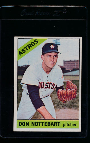Scan of 1966 Topps 21 Don Nottebart EX