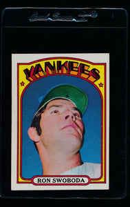 Scan of 1972 Topps 8 Ron Swoboda EX-MT