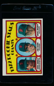 Scan of 1972 Topps 227 World Series Game 5/Nellie Briles VG-EX