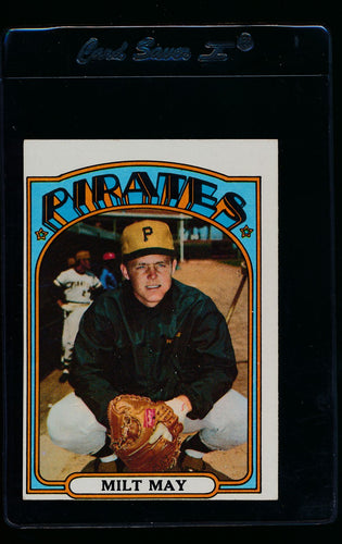 Scan of 1972 Topps 244 Steve Braun RC VG-EX
