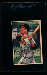 Scan of 1952 Bowman 20 Willie Jones EX