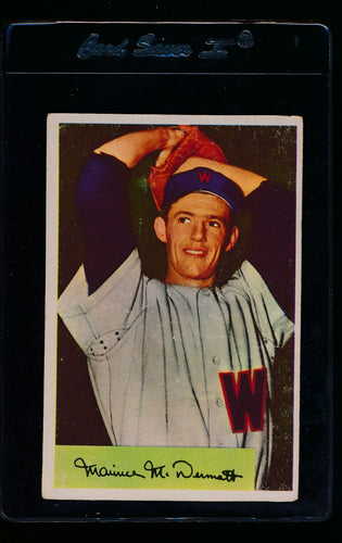 Scan of 1954 Bowman 56 Maurice McDermott G