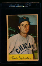 Load image into Gallery viewer, Scan of 1954 Bowman 61A Eddie Miksis/.954/.962 Fielding Avg. G