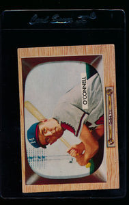 Scan of 1955 Bowman 44 Danny O'Connell VG