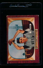 Load image into Gallery viewer, Scan of 1955 Bowman 178 Tom Brewer RC G