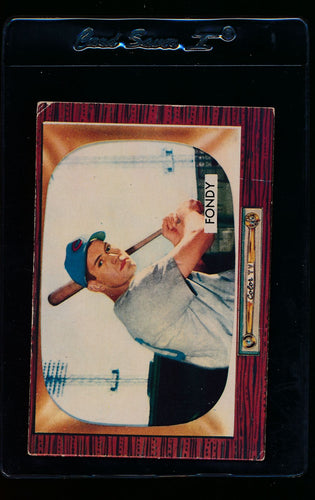 Scan of 1955 Bowman 224 Dee Fondy G