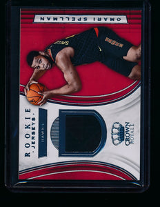 Scan of 2018-19 Panini Crown Royale RJ-OSP Omari Spellman NM-MT+