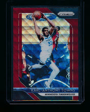Load image into Gallery viewer, Scan of 2018-19 Panini Prizm 107 Karl-Anthony Towns NM-MT+