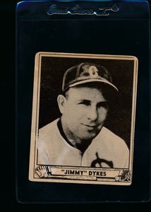 Scan of 1940 Play Ball 187 Jimmy Dykes MG VG (MK)